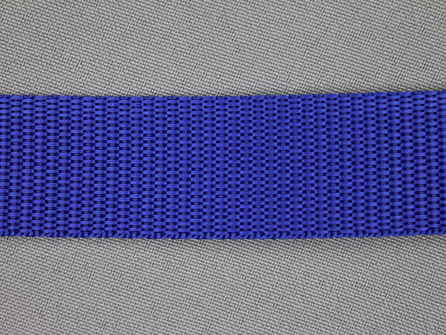 Parachute band 25mm kobalt blauw