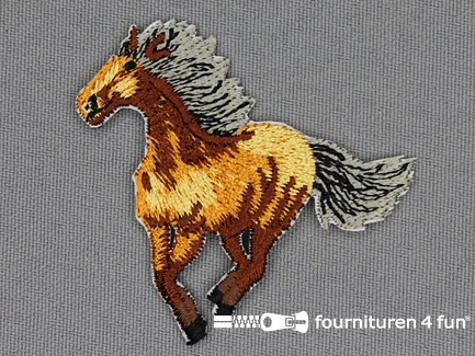 Applicatie 55x50mm paard