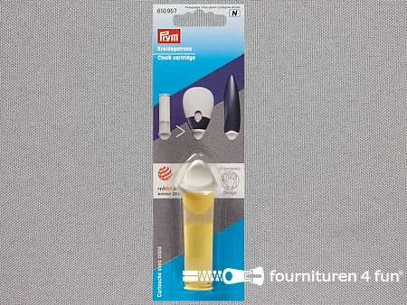 Prym ergonomisch krijtpatroon - navulling - geel - 610957