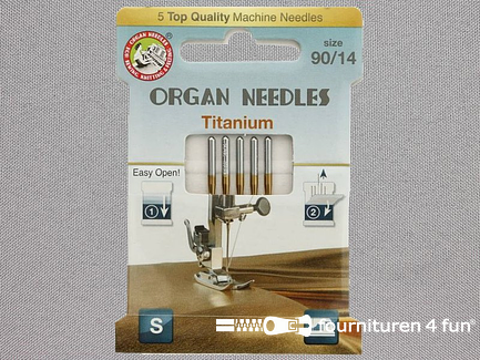 Organ Needles naaimachine naalden - Titaan 90