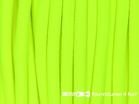 Elastisch koord 3mm neon geel