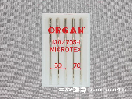 Organ Needles naaimachine naalden - Microtex 60-70