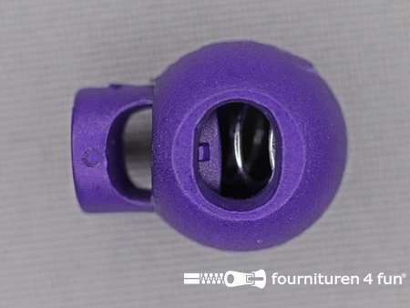 Koordstopper - 18mm - bal - paars