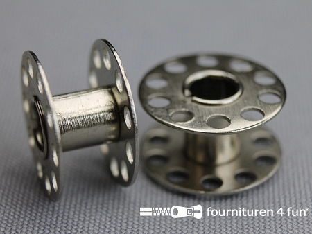Naaimachine spoeltjes 20,5mm metaal - 10 stuks