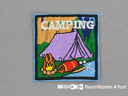 Applicatie 51x53mm Camping
