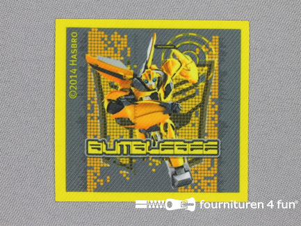 Transformers applicatie 65x62mm Bumblebee