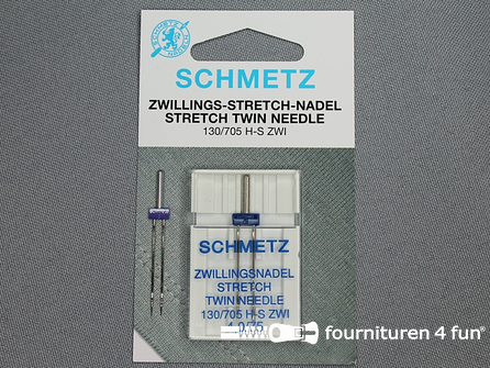 Schmetz  Tweelingnaald - stretch - 4.0/75