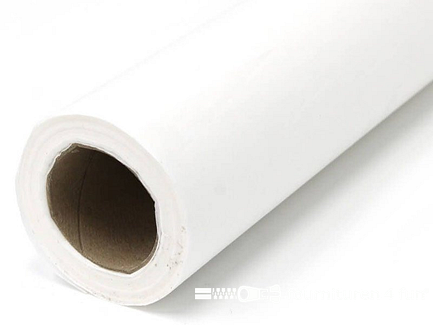 Rol 25 meter Vlieseline borduurfix - 45cm - wit