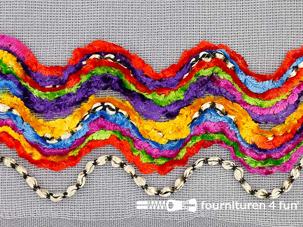 Jacquard band 50mm multicolor