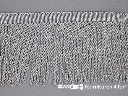 Zilver franje 150mm