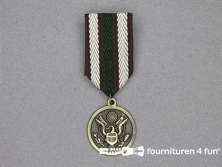 Medaille 27x80mm brons Fournituren4fun®