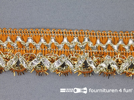 RESTANT Rol 8 meter party band 30mm oranje