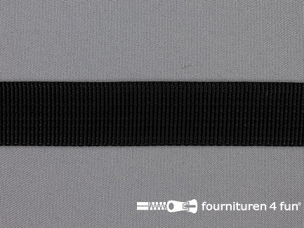 Rol 48 meter PP band - polypropyleen band - 25mm - zwart