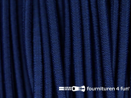 Elastisch koord 2,5mm donker jeans blauw