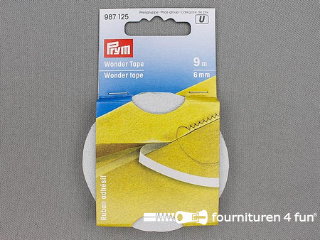 Prym wonder tape 6mm - 9 meter - 987125