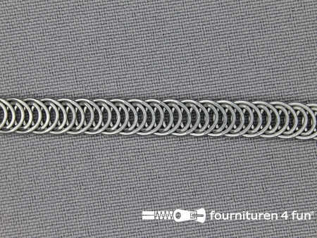 Baleinenband 7mm metaal spiraal nikkelvrij