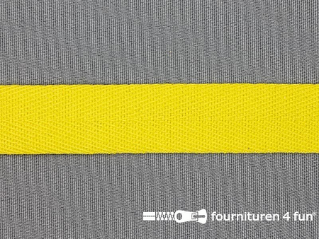 Rol 50 meter luxe keperband 20mm geel
