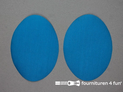 Kinder kniestukken 105x80mm licht blauw - per paar