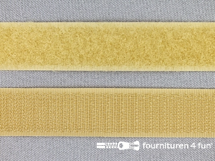 Klittenband - 20mm - camel beige