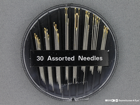 Naainaalden - luxe gold - assortiment 30 stuks