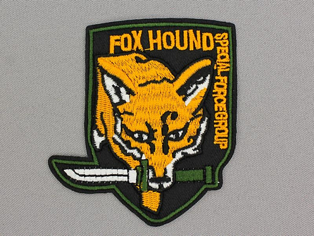 Applicatie 80x88mm Fox Hound