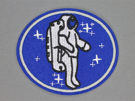 Army / Space applicatie 102x86mm astronaut